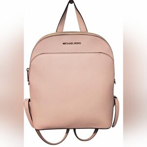 Michael Kors Emmy Dome Saffiano Leather Backpack